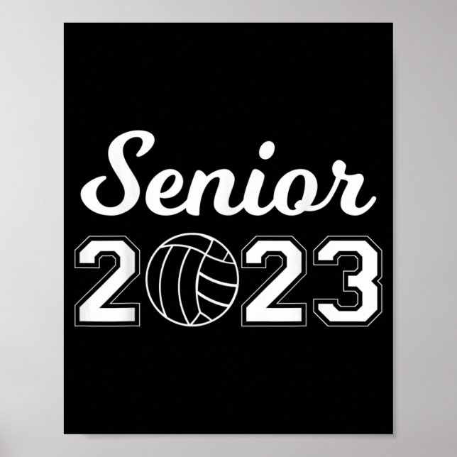 Senior Volleyball Poster (Framsidan)