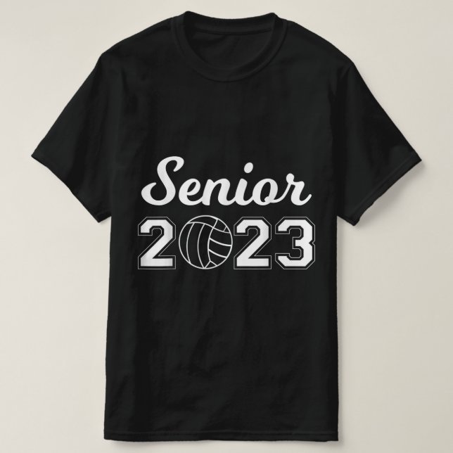 Senior Volleyball T Shirt (Design framsida)