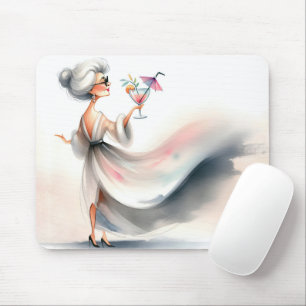 Senior Woman with Party Drink Musmatta