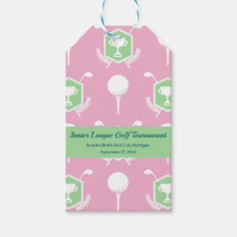 Senior Women's Golf League-festligheter Presentetikett