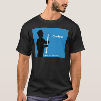 seniorclarinetbluecopyzx8 tee shirt