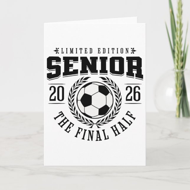 Seniorfotboll 2026 Den sista halvan  Kort (Framsida)