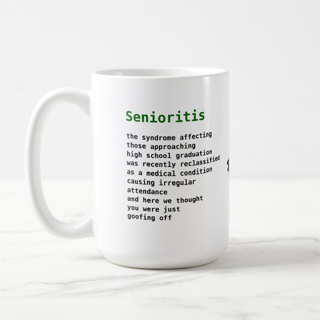 Senioritis Kaffemugg (Vänster)
