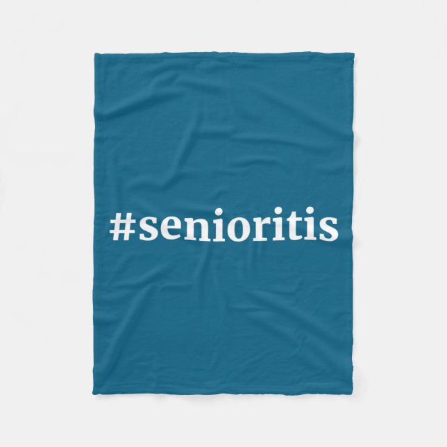 #senioritissyndrom  fleecefilt (Framsidan)