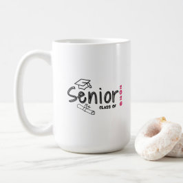 Seniorklass 2026-mugg kaffemugg