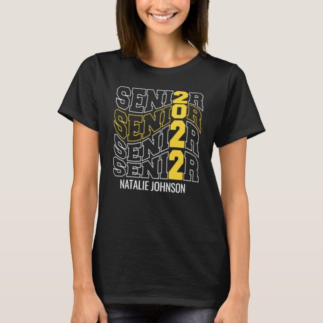 SENIORKLASS AV 2022 STUDENT T SHIRT (Framsida)