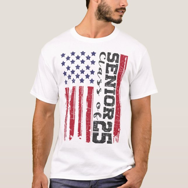 SENIORKLASS AV 2025 T SHIRT (Framsida)