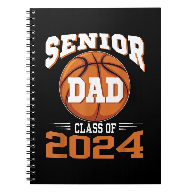 Seniorpappa klass 2024 anteckningsbok (Framsidan)