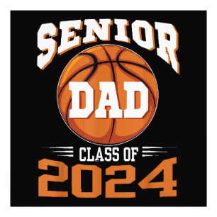 Seniorpappa klass 2024 fototryck