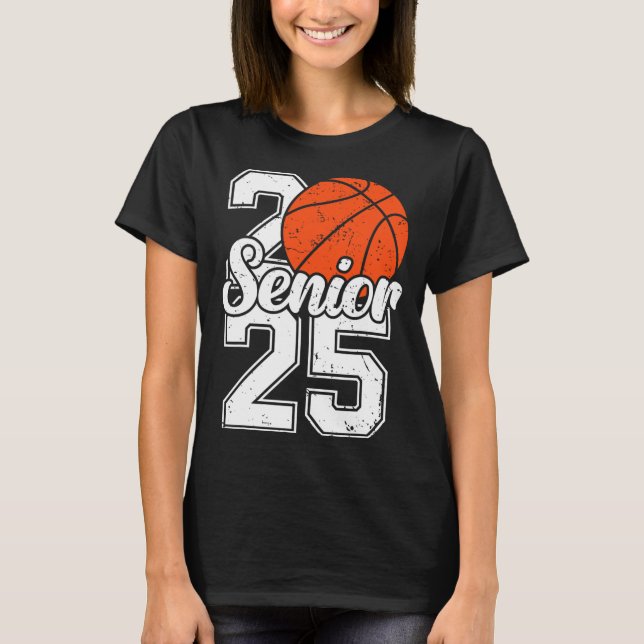 Seniors 25 Studenten Sketll Player Funny Cl på 20 T Shirt (Framsida)