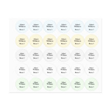 Seniors boendevårdshemmkläder namn etiketter