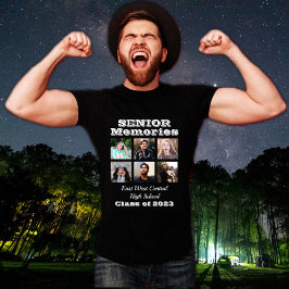 Seniors Memorials klass 6 Photo Collage 2023 T Shirt