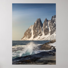 Senja Island Norge Ligcape Photo Poster