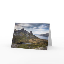 Senja Island Norge liggande foto