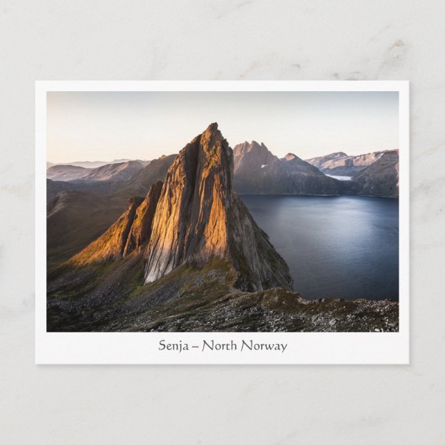 Senja Island Norge Vykort (Framsida)