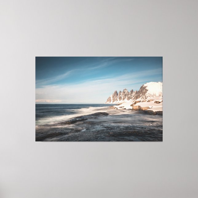 Senja Norge Canvastryck (Framsida)