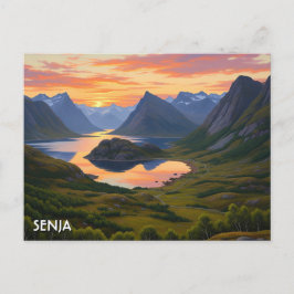 Senja Norge Travel Vykort