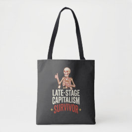 Senkapitalism Överlevare Matkasse Tygkasse