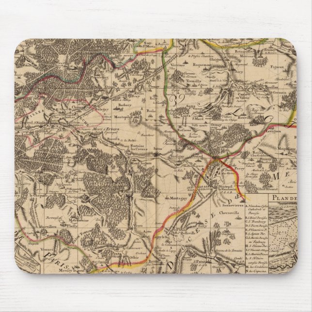 Senlis-Frankrike Musmatta (Framsidan)