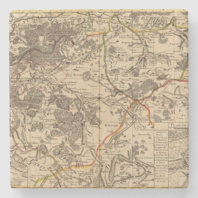 Senlis frankriken stenunderlägg (Framsidan)