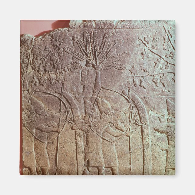 Sennaacheribs belägring av Alammu Magnet (Framsidan)