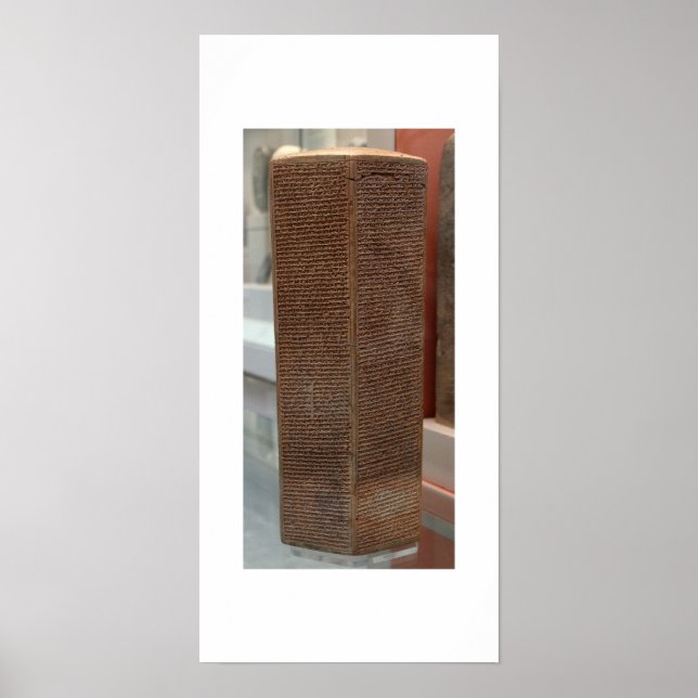 Sennacherib prism poster (Framsidan)