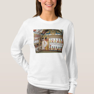 Sennedjem och hans vända mot för fru naos t shirt