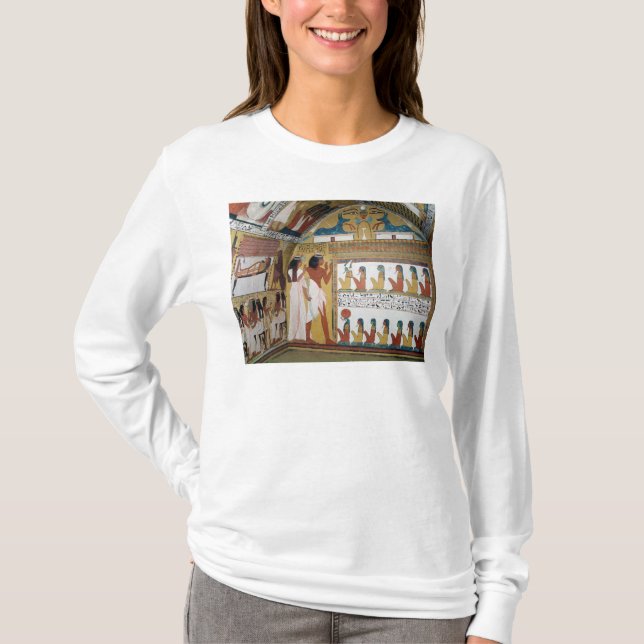 Sennedjem och hans vända mot för fru naos t shirt (Framsida)