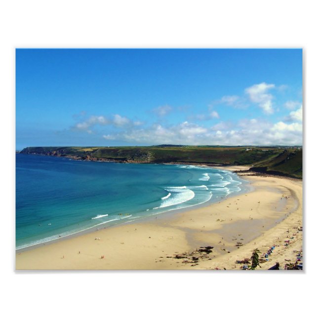 Sennen Cove Cornwall England Fototryck (Framsidan)