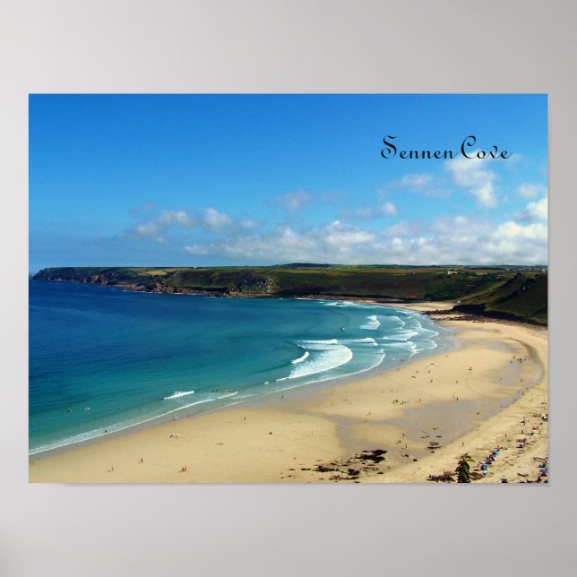 Sennen Cove Cornwall England Poster (Framsidan)