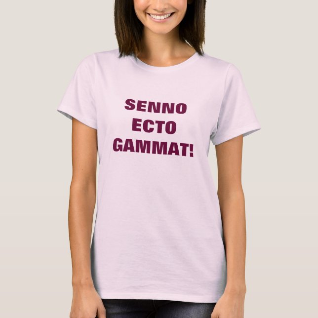 SENNO ECTO GAMMAT! T-SHIRT (Framsida)