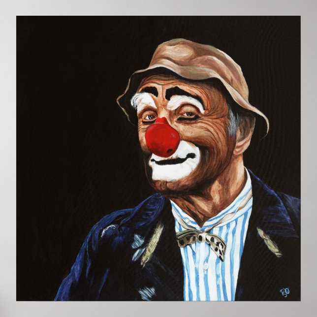 Senor Billy The Hobo Clown Poster (Framsidan)