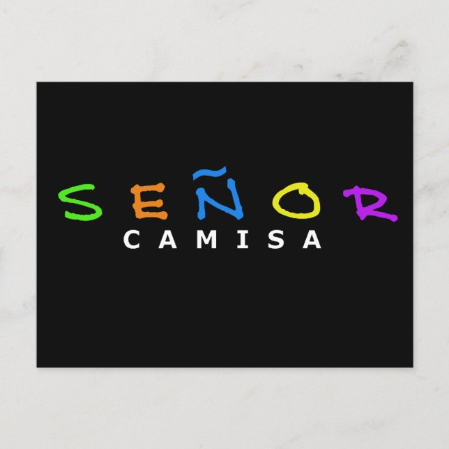 SENOR CAMISA VYKORT (Framsida)