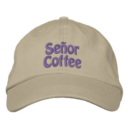 SEÑOR COFFEE cap Broderad Keps