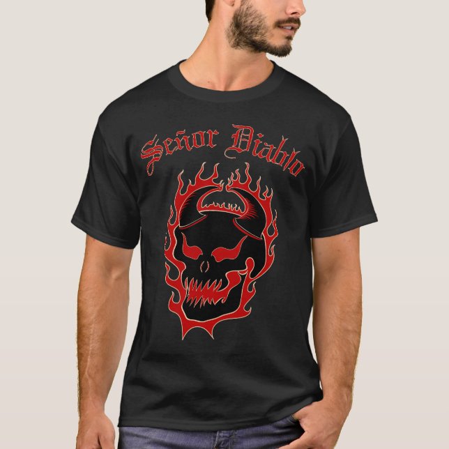 Señor Diablo T-shirt (Framsida)
