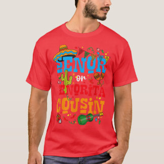 Senor eller senorita kusin som ska vara Gender rev T Shirt