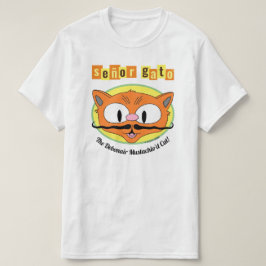 Señor Gato™ Den Eleganta Mustaschkatten! T Shirt