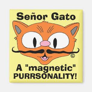 Señor Gato - en magnetpurri! Magnet