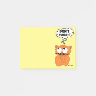 Señor Gato GLÖM INTE! Post It Notes Post-it Block
