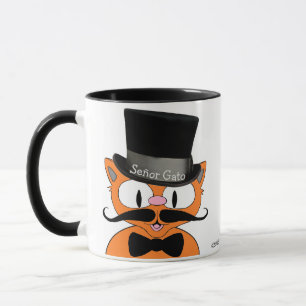 Señor Gato "Puttin" på Ritz-kaffet Mugg