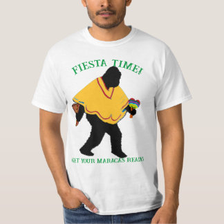 Senor Squatcho de Mayo med Poncho T Shirt