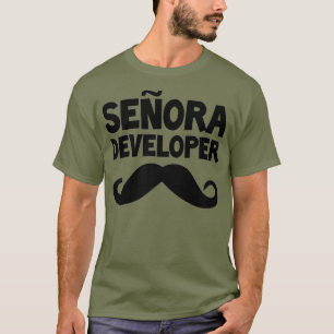 Senora Developer Funny STEM Computer Science T Shirt