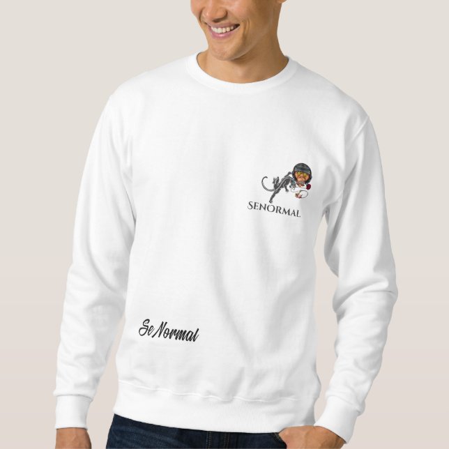 SEnormal T-Shirt Lång Ärmad Tröja (Framsida)