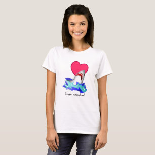 Senpai märkte mig hajen t-shirt