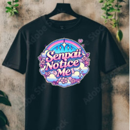 Senpai Notice Me T Shirt