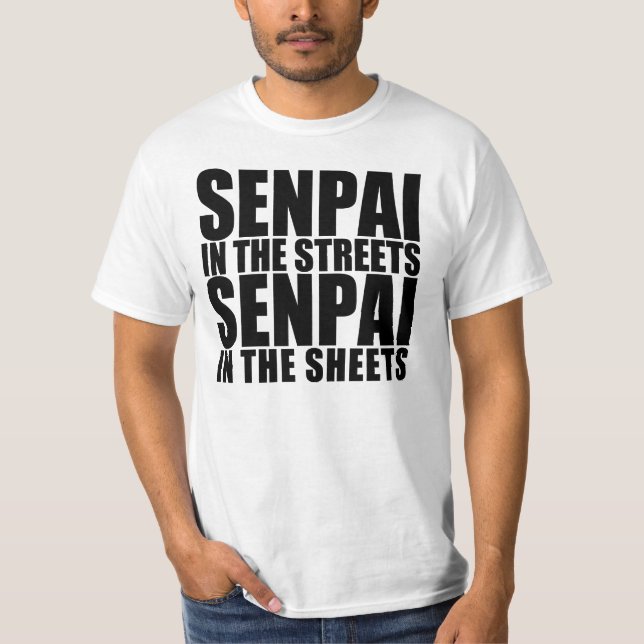 SENPAI ÖVERALLT T SHIRT (Framsida)
