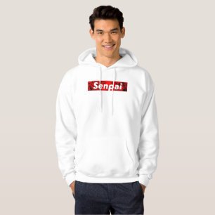 😊Senpai Vibes Tröja – Söt Anime Estetik 😊 Hoodie