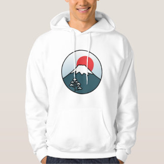 SenpaiXEL Mount Fuji Vinter Hoodie