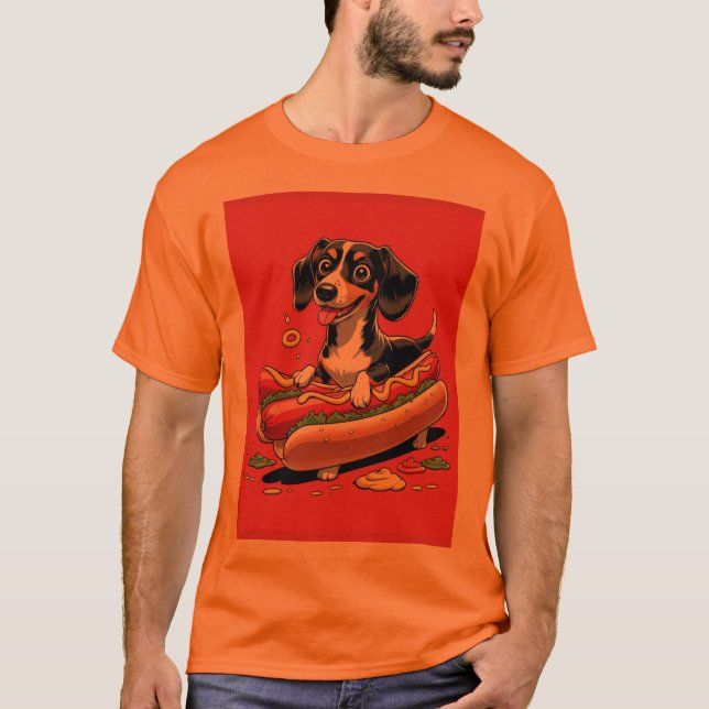 Sensation av korv t shirt (Framsida)