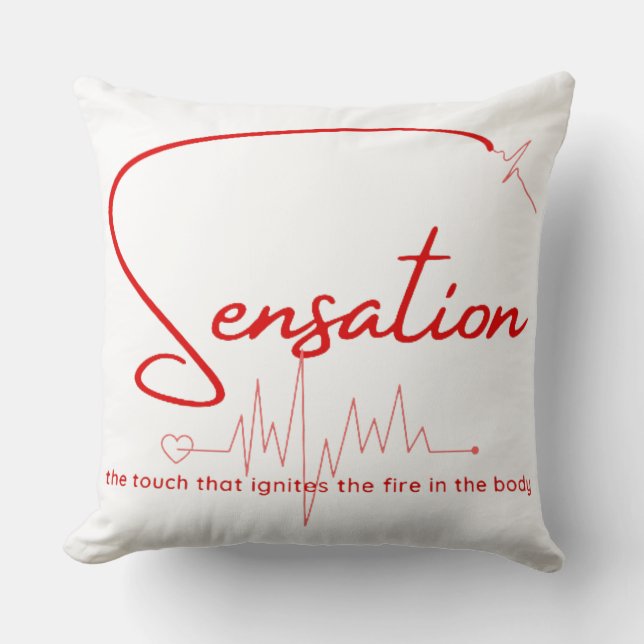 Sensation Pulse Heartline Kudde (Framsida)